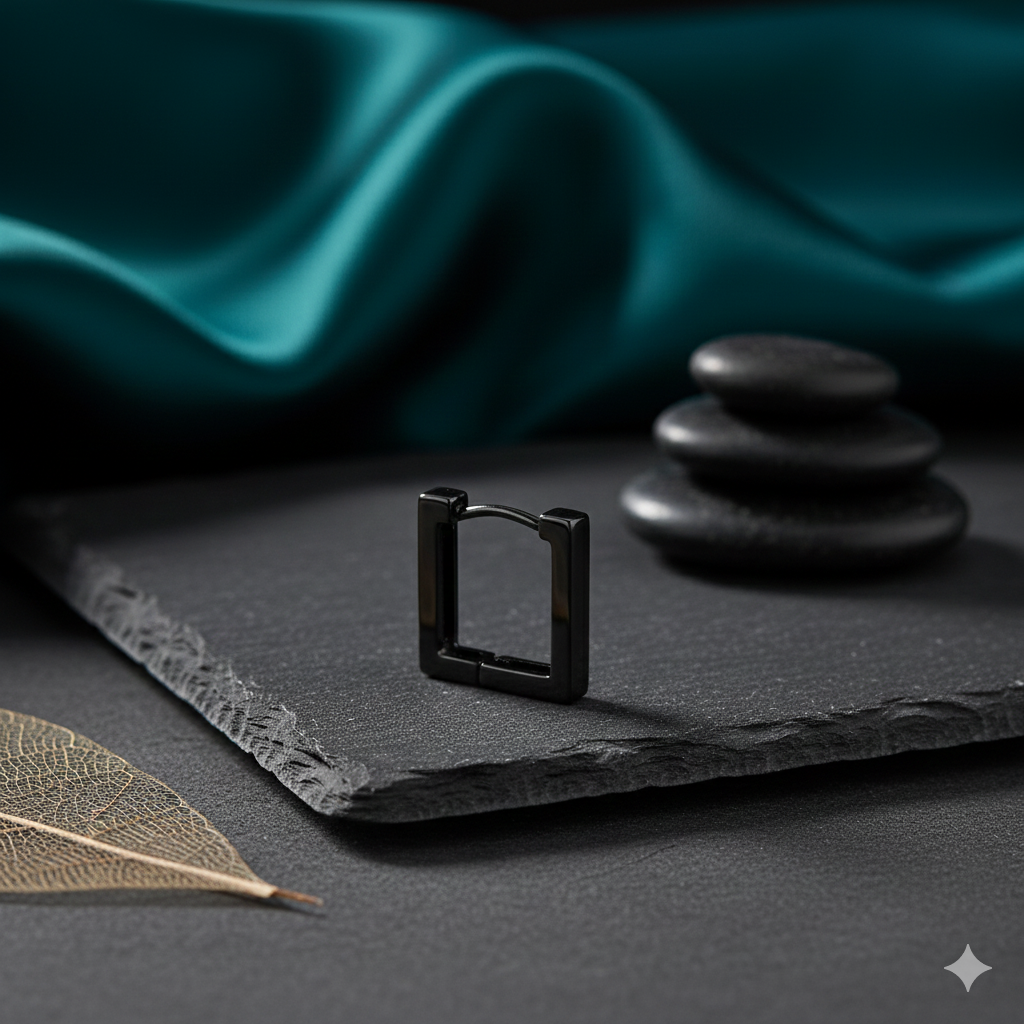 SQUARE EARRING