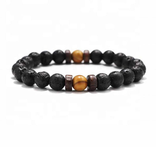 Tiger Eye Beaded Bracelet