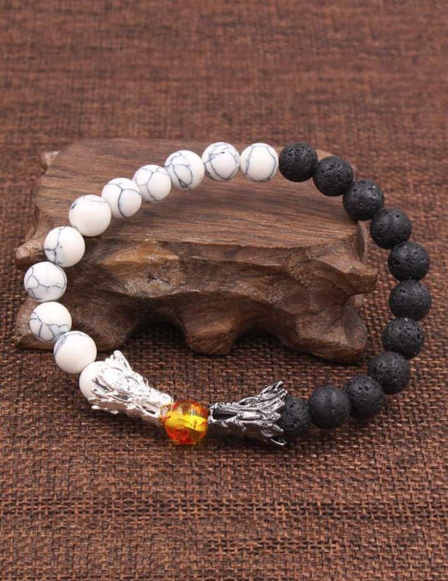 Dragon Head Beaded Bracelet