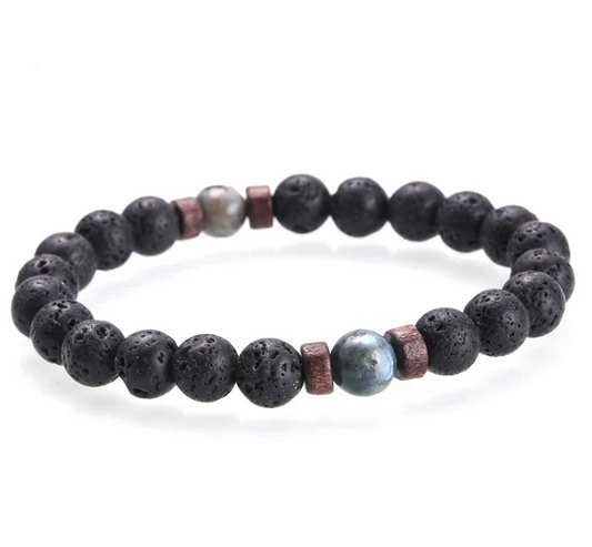 Moon Stone Beaded Bracelet