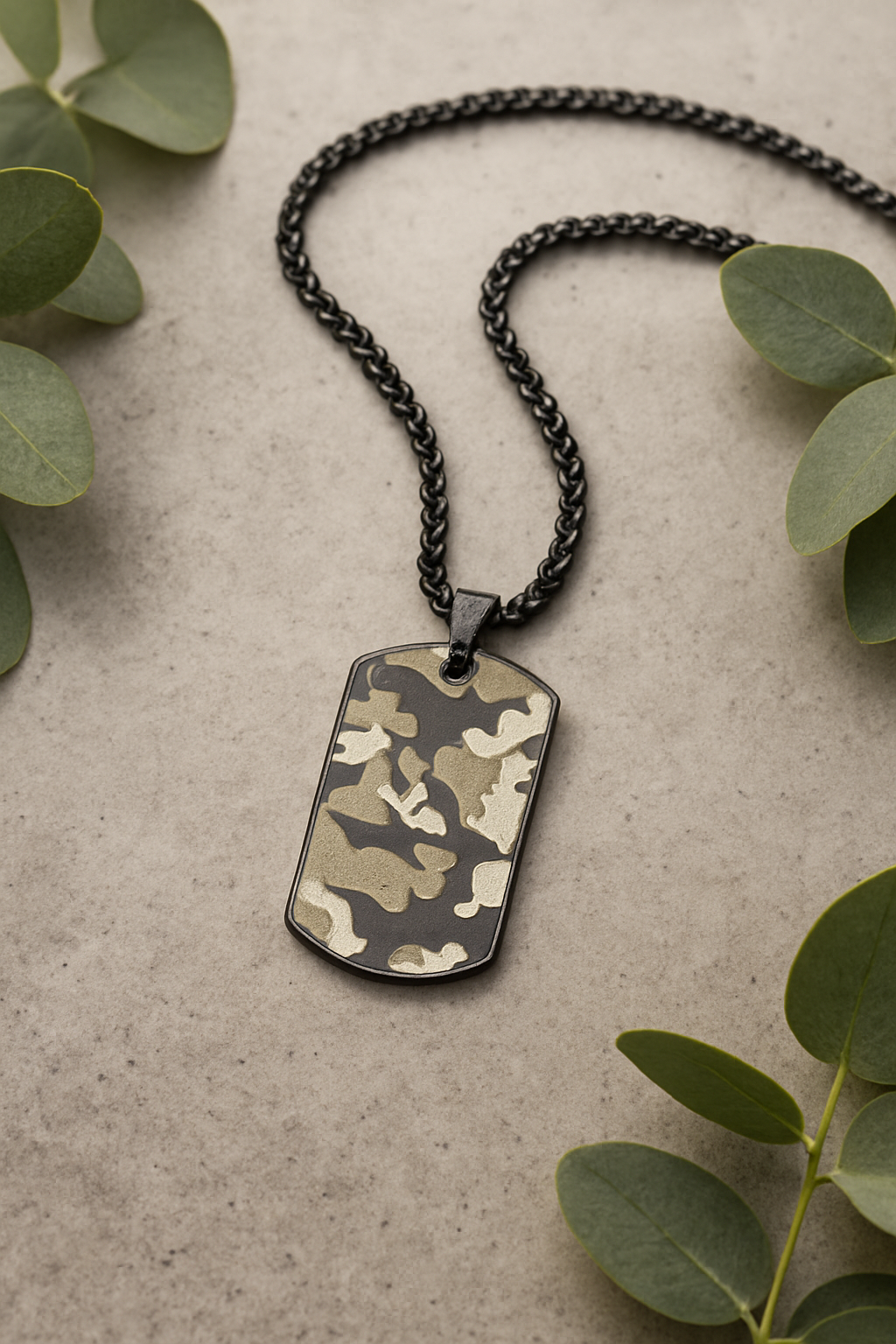 Black Camo Tag